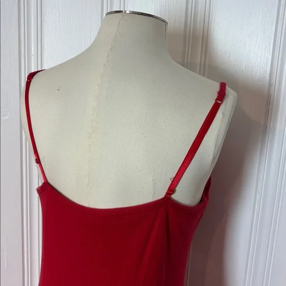 ZARA Red Crochet Dress + Slip Dress Set, 2-in-1 Summer Boho Feminine Size Small - Picture 13 of 16